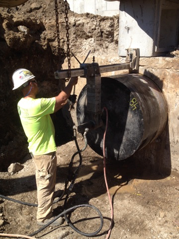 48" Diameter Core Drill