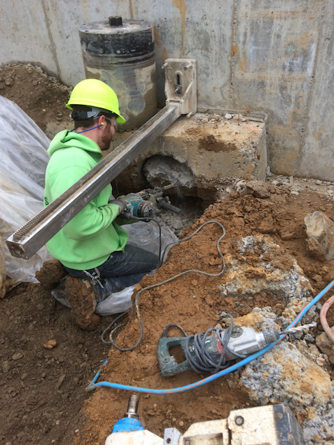 Anthony Getting Dirty