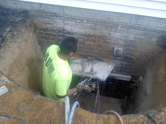 Egress Window in Block Foundation